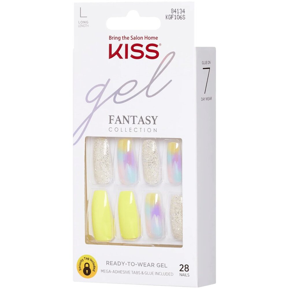 KISS Gel Fantasy Long Length Nails - In Your Eyes